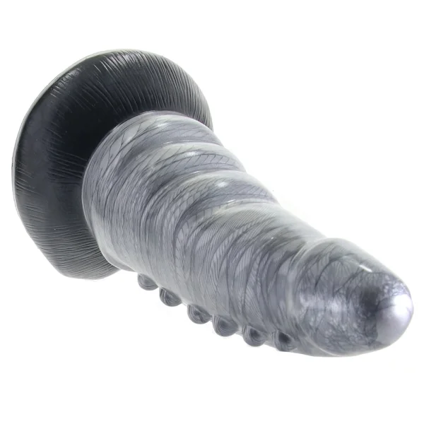 Beastly Tapered Bumpy 8.25" Silicone Dildo By Creature Cocks