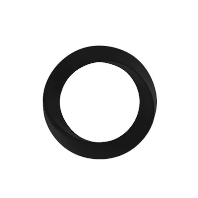 Infinity Thin Large Cockring Black