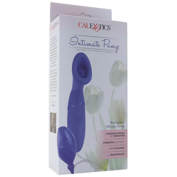 Waterproof Silicone Clitoral Pump - Purple