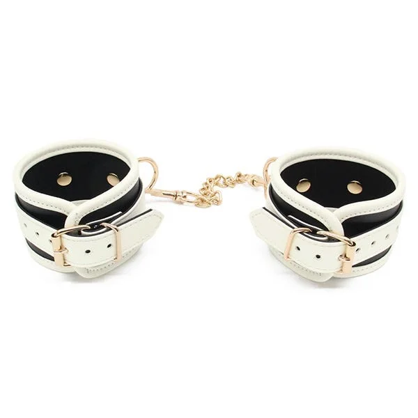 Love In Leather Glow In The Dark Wrist Cuffs