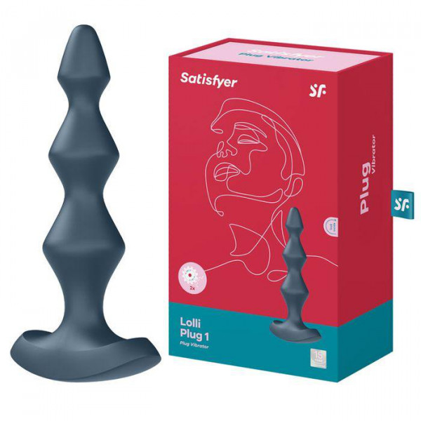 Satisfyer 5.5" Lolli Plug 1 Vibrating Butt Plug