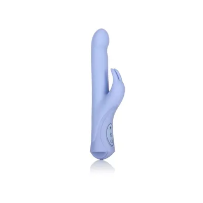 Rechargeable Rotating Jack Rabbit Blue 9 Inch