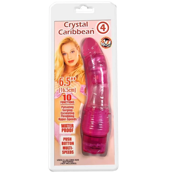 Waterproof Crystal Caribbean #4 10x (Pink)
