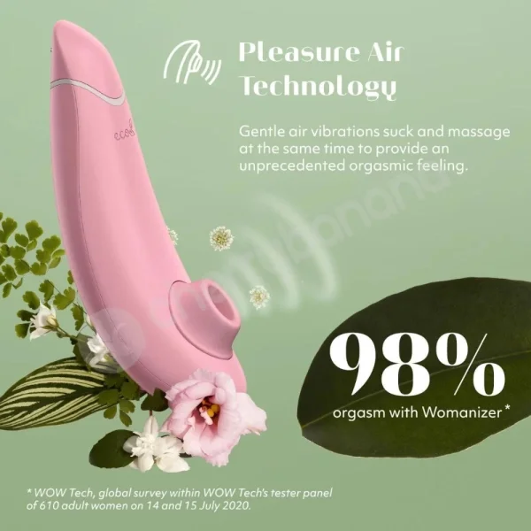 Womanizer Premium Eco Rose Pleasure Air Clitoral Stimulation Sex Toy