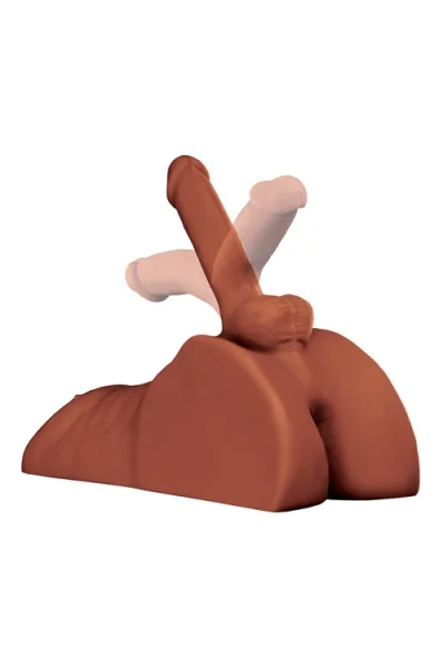 PDX Plus Perfect Ride - Realistic Adjustable 6" Dildo & Masturbator