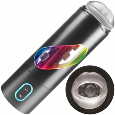 Rechargeable Roto Bator Mouth Penis Masturbator