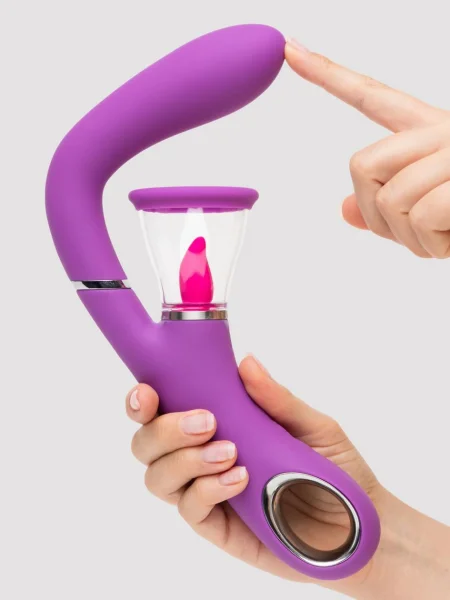 Fantasy for Her Vibrating Pussy Pump, Tongue and G-Spot Vibrator Kit