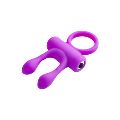 Rabbit Cock Ring Purple