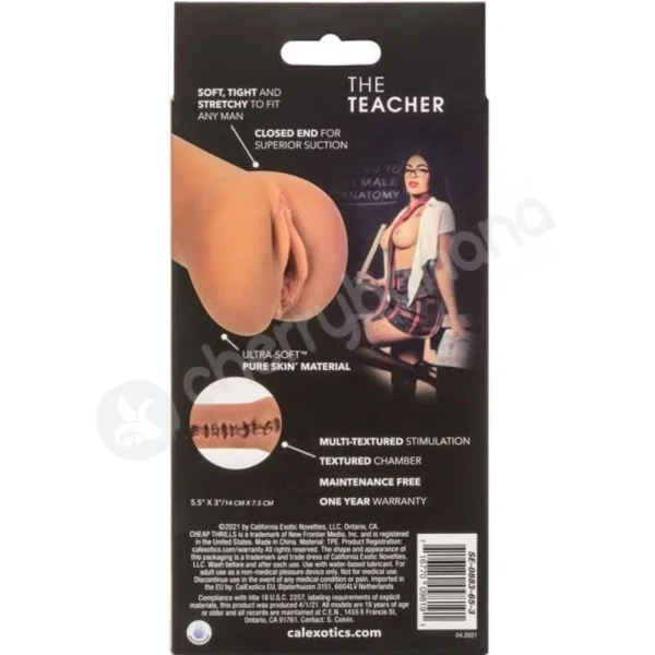 Cheap Thrills The Teacher Pureskin Life-Like Lush Lips Vagina Masturbator