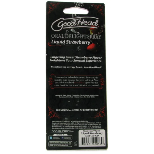 Goodhead Spray - Stawberry