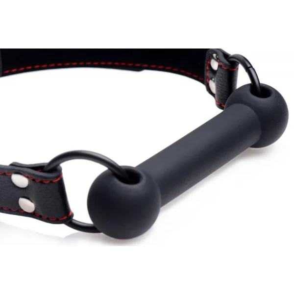Strict Silicone Bit Gag Black O/S