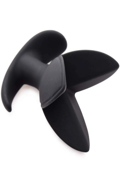 Master Series 3-Prong Silicone Butt Plug