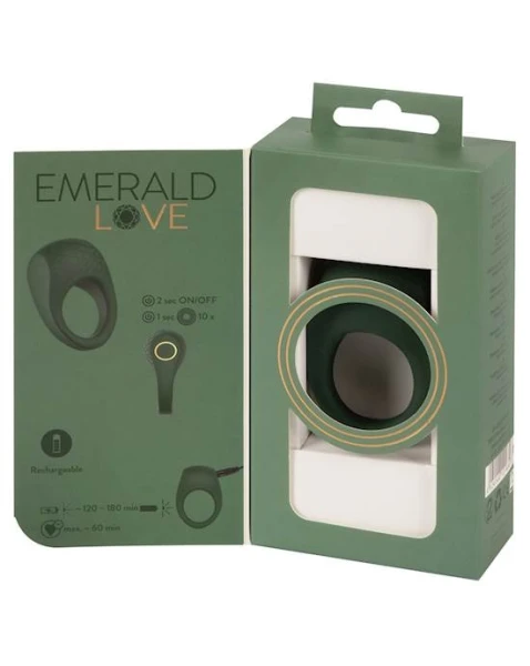 Emerald Love Luxurious Cock Ring