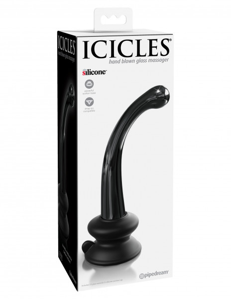 6" Glass G-Spot Dildo