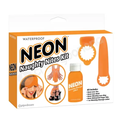 Neon Luv Touch Neon Naughty Nites Kit Orange