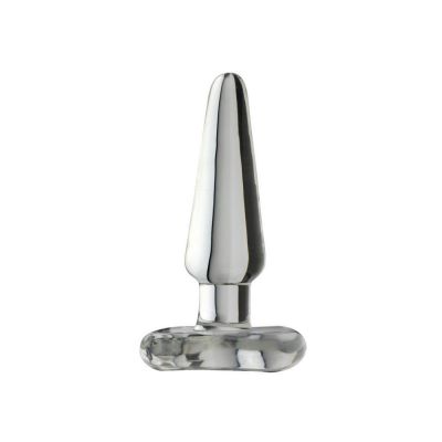 Blown Spade Plug Glass Anal Toy By Spartacus