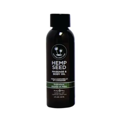 Earthly Body Massage Body Oil Guavalava 2oz
