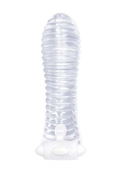 Vibrating Sextenders - Ribbed Cock Sleeve