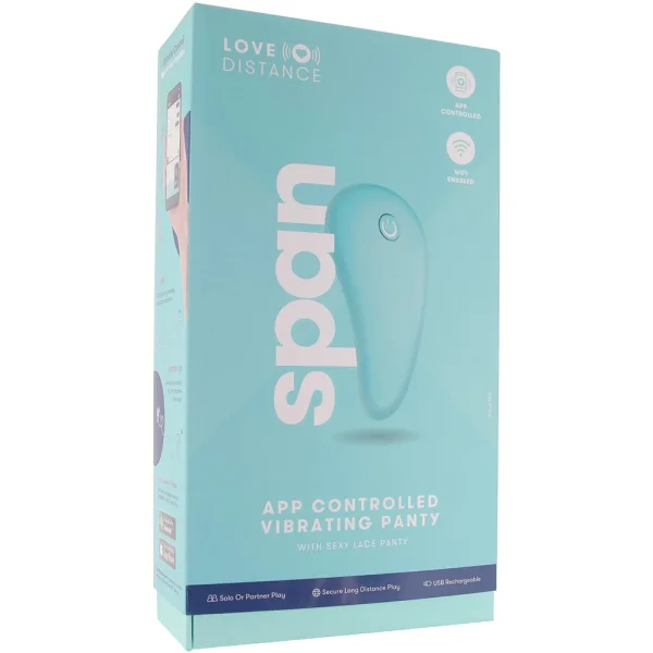 Love Distance Span App-controlled Panty Vibe