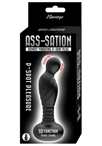 ASS-SATION Remote Vibrating P-Spot Plug