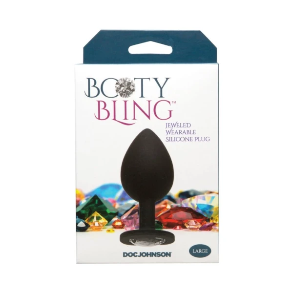 Booty Bling Jeweled Wearable Butt Plug Large — image 22 of 22