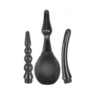 The Ultra Douche 3 Interchangeable Attachments Black