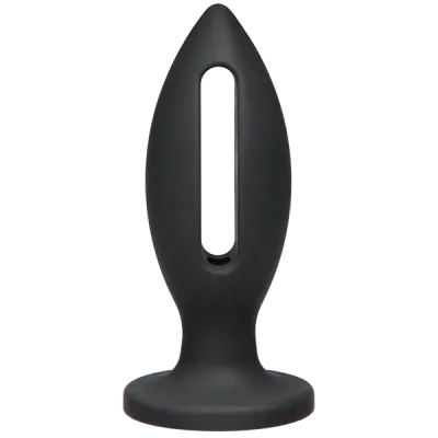 Kink Wet Works 4 inch Silicone Lube Luge Plug Black