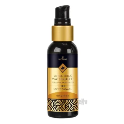 Sensuva Ultra Thick Water Based Moisturizer Salted Caramel 1 93oz