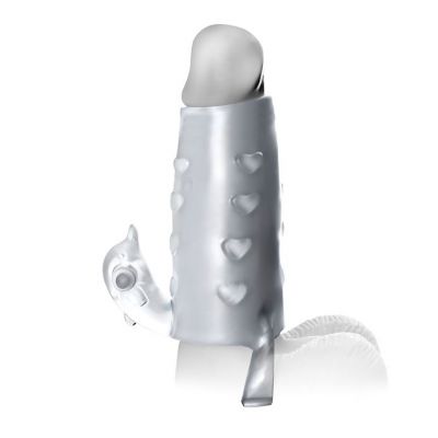 Fantasy X tensions Deluxe Vibrating Penis Enhancer Clear