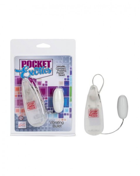 Pocket Exotics Vibrating Bullet - White