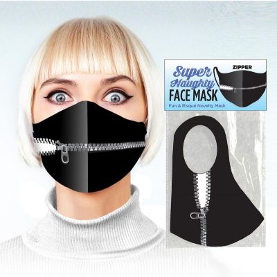 Super Naughty Face Mask Zipper Mouth