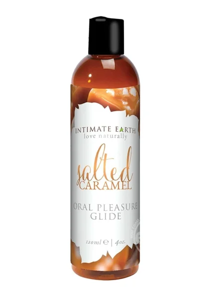 Intimate Earth Natural Flavors Glide - Salted Caramel — image 5 of 6