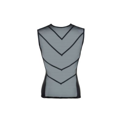 Mesh Shirt With Wetlook Small