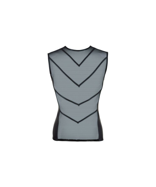 Mesh Shirt With Wetlook - Small