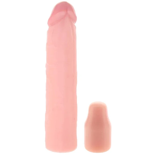 Fantasy X-tensions Elite Silicone 8" Penis Extension With 2" Removable Extender  - Vanilla