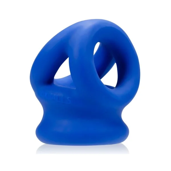 Oxballs Tri-Squeeze Ball-Stretcher & Cock Cage | Black Ice