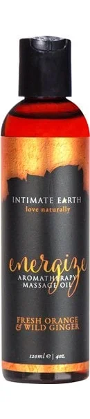 Intimate Earth Energizing Aromatherapy Massage Oil 120ml — image 4 of 5