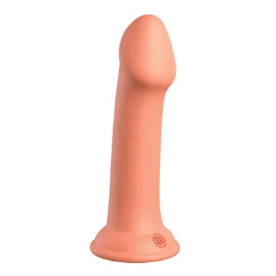 Dillio Platinum Big Hero Silicone Dildo 6 In Peach