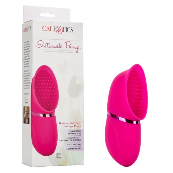 Full Coverage Clit Sucking & Vibrating Pump - Smooth Silicone!