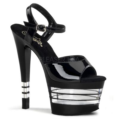 SKY 309LN 7 Stiletto Heel Ankle Strap Lined PF Sandal