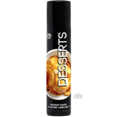 Wet Desserts Flavored Lubricant Bananas Foster 1oz