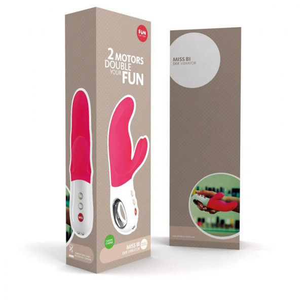 Fun Factory 'Miss Bi' Rabbit Waterproof Vibrator - Pink
