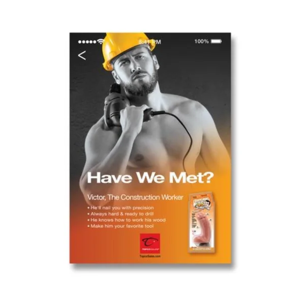 Average Joe Victor The Construction Worker Dildo