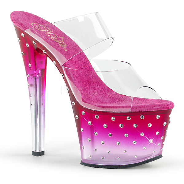 7 inches Heel, 2 3/4 inches RS Studded PF Ankle Strap Sandal — image 13 of 20