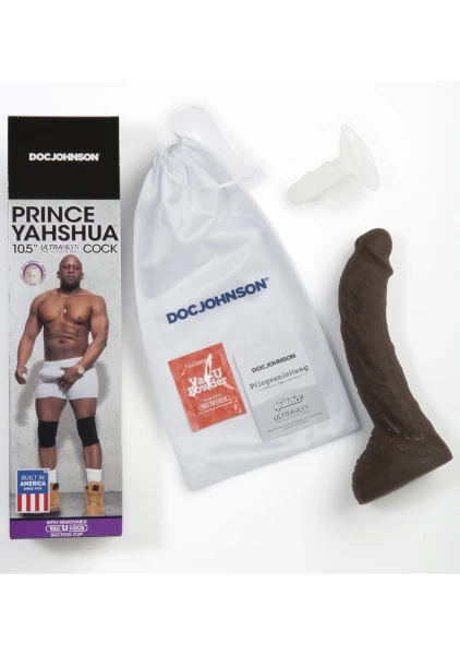 Signature Cocks - Prince Yahshua ULTRASKYN™ 10.5" Cock with Removable Vac-U-Lock™ Suction Cup