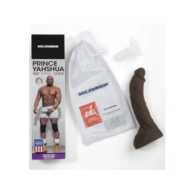 Signature Cocks Prince Yahshua ULTRASKYN 10 5 Cock with Removable Vac U Lock Suction Cup