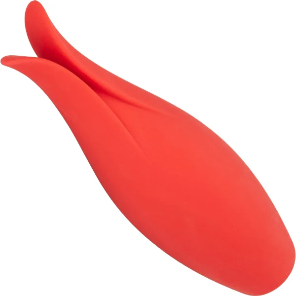 Red Hot Fury Silicone Rechargeable Clitoral Vibrator by CalExotics