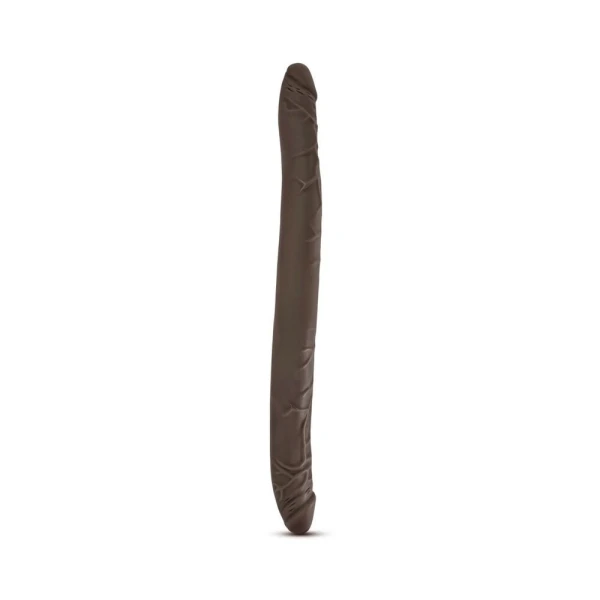 Dr Skin 16 inches Double Dildo Chocolate Brown — image 5 of 10