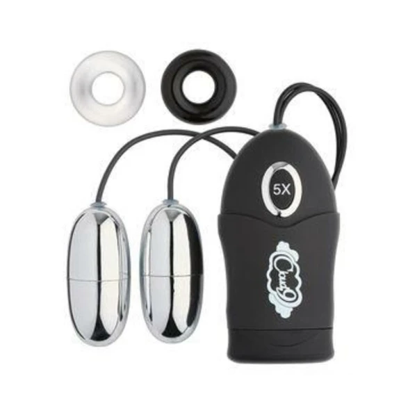 Bullets & Discreet: Cloud 9 Dual Vibrating Pleasure Bullet Turbo Speed Black