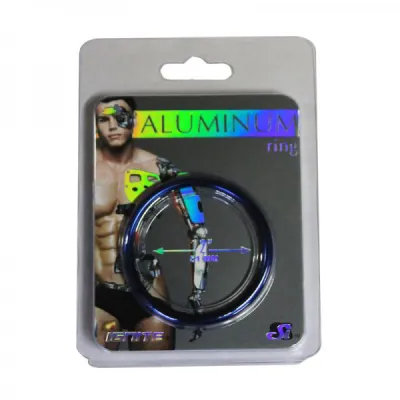 Aluminum Ring Cobalt Blue 2 0